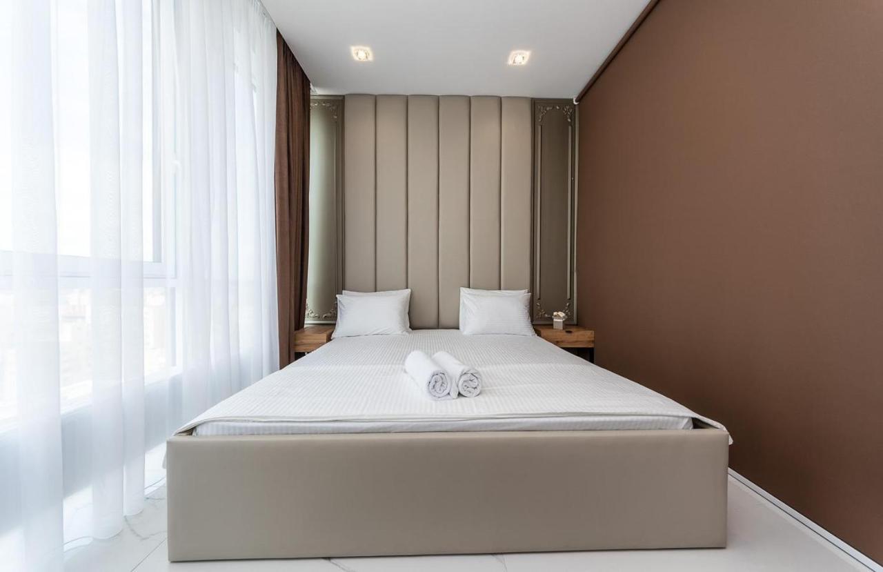 Fashionable Apartments. Smartplaza Metro Minskaya. Obolon Kiev Bagian luar foto