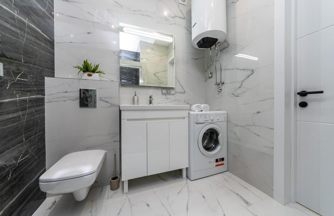 Fashionable Apartments. Smartplaza Metro Minskaya. Obolon Kiev Bagian luar foto